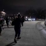 Video shows tense encounter between federal agents and