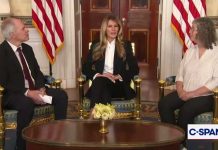 First Lady Melania Trump Meets with Former Hamas Hostages