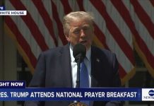 LIVE: Pres. Trump attends National Prayer Breakfast in the