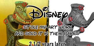 Disney Manager Steals Sculpture—Claims It's His